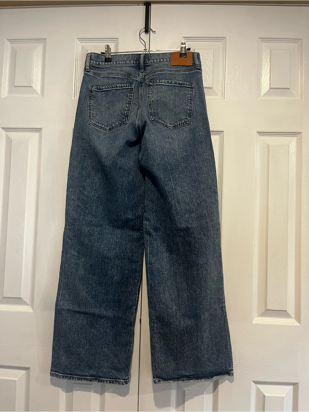 Express Wide Leg Women’s Jeans in Dark Blue